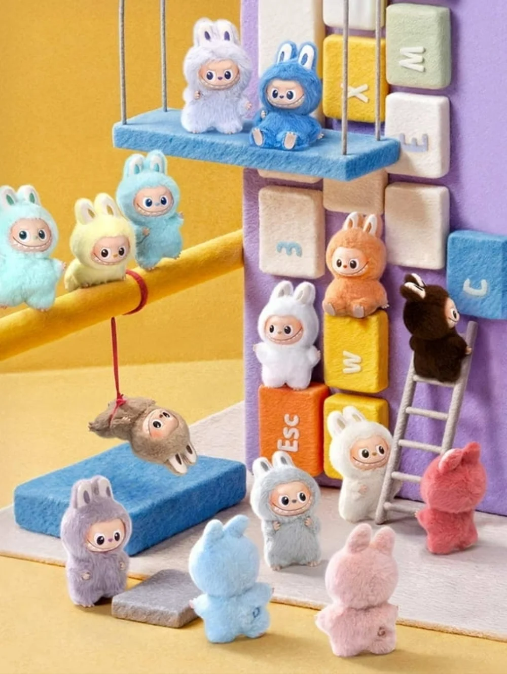 Pop Mart THE MONSTERS (Labubu) Pin for Love Series-Vinyl Plush Pendant Blind Box - Picture 4 of 4